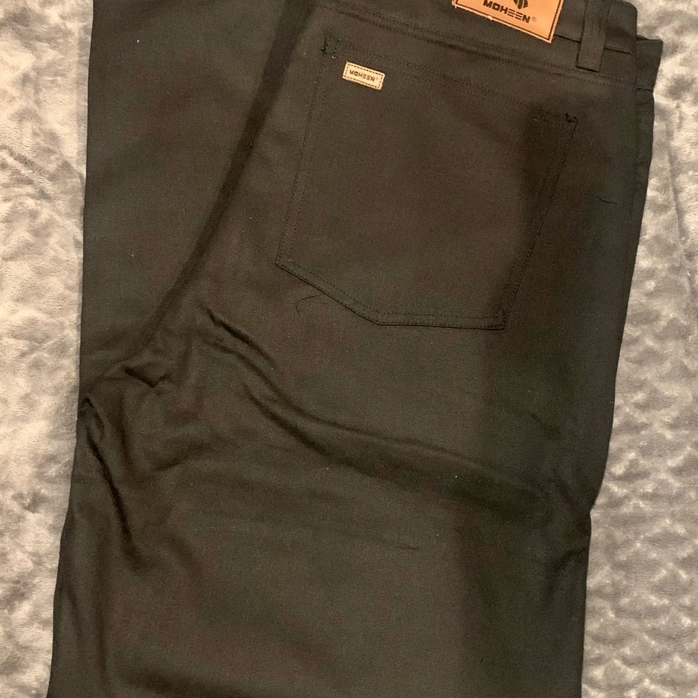 Mens fleeced lined cargo pants